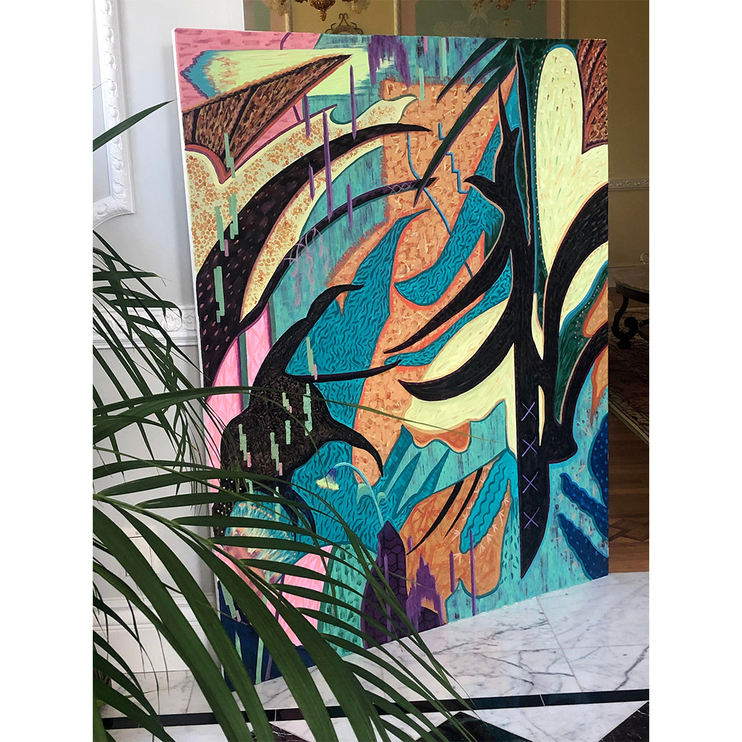 SULTANCHIC-Everybody-Wants-to-Rule-the-World-Baldy-Art-Gallery