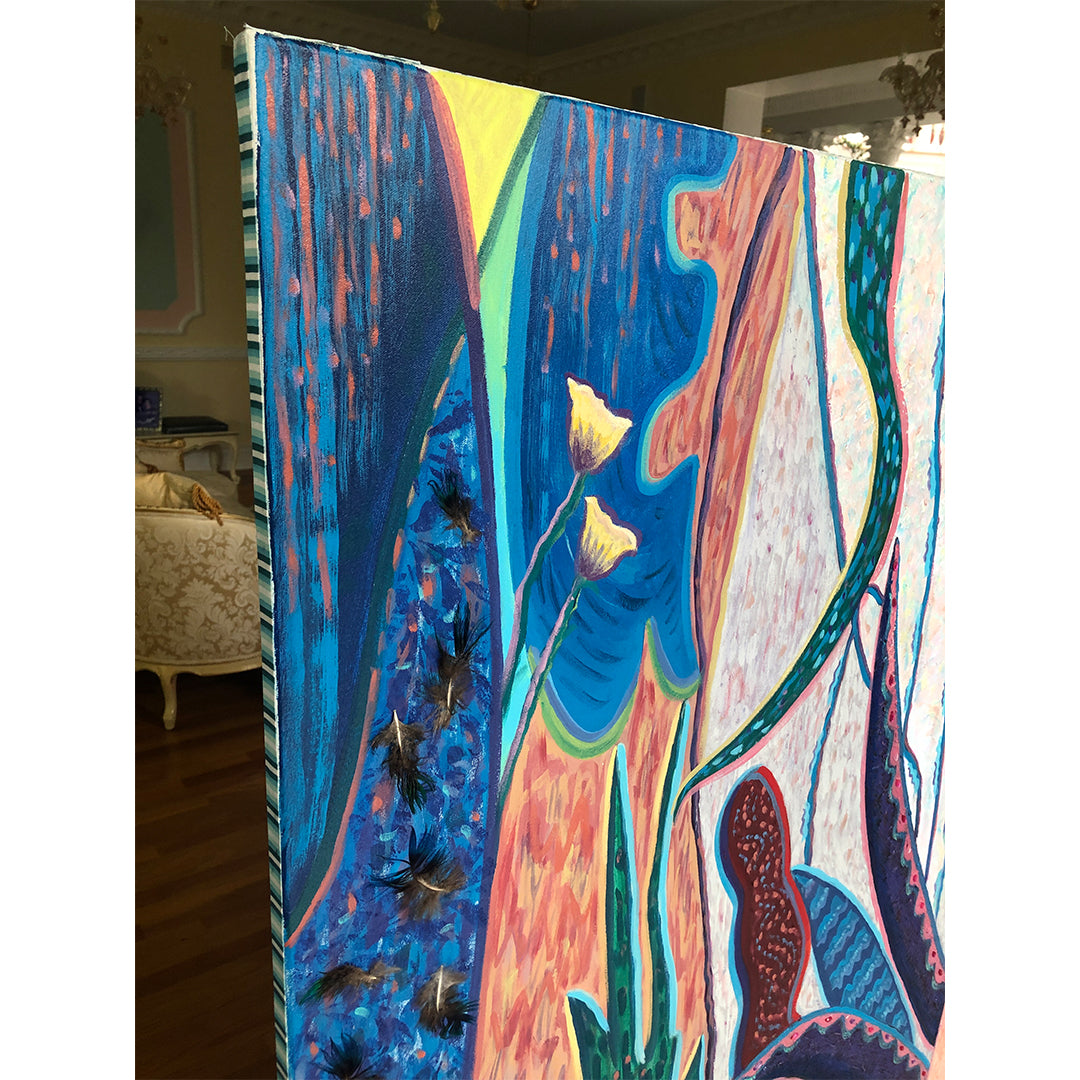 SULTANCHIC-Heaven-Is-a-Place-on-Earth-Baldy-Art-Gallery