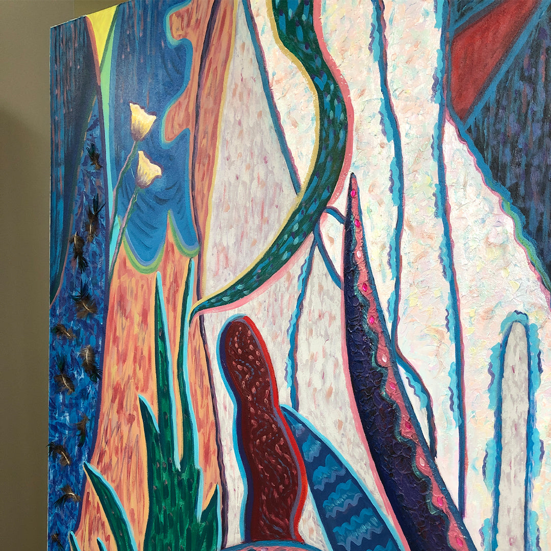 SULTANCHIC-Heaven-Is-a-Place-on-Earth-Baldy-Art-Gallery