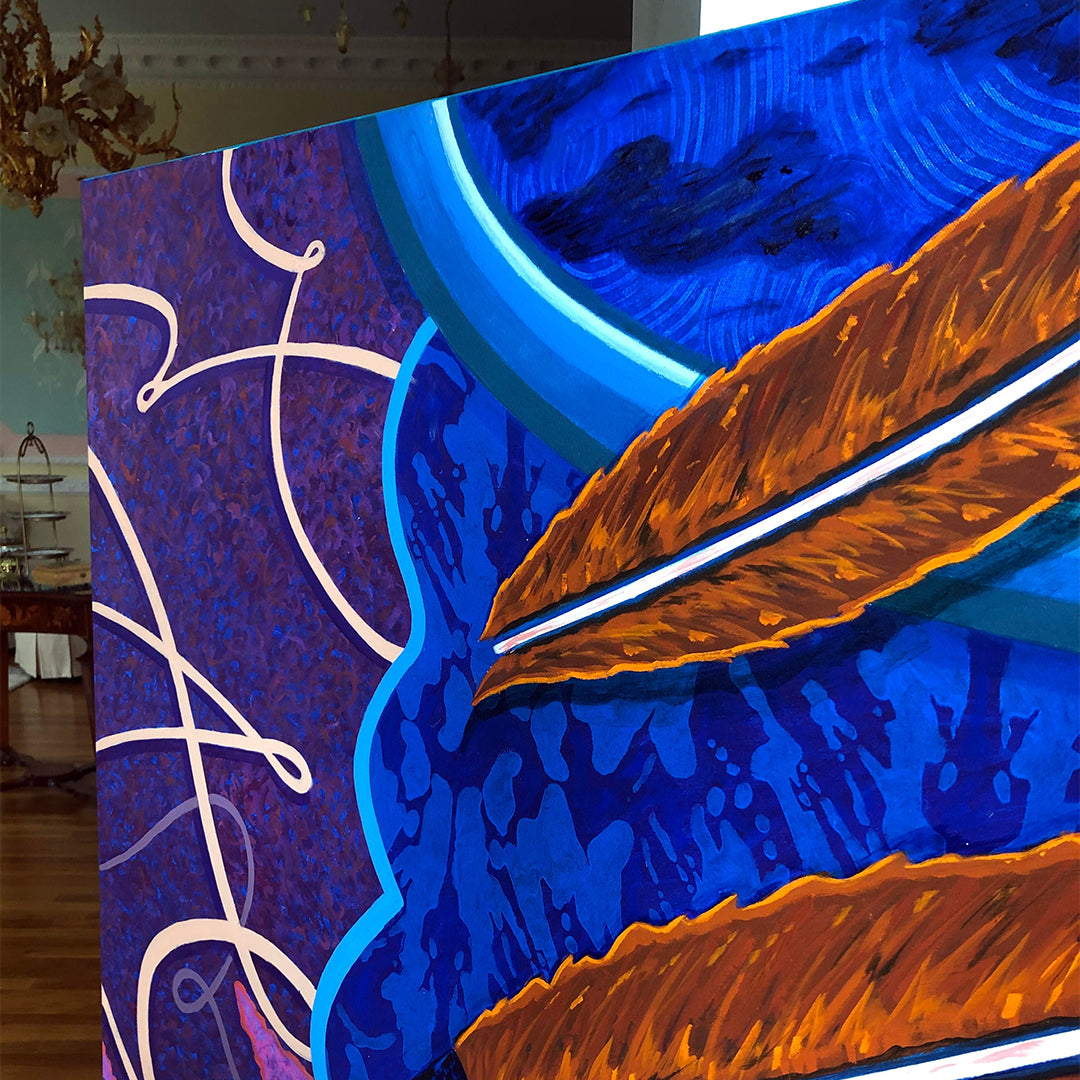 SULTANCHIC-When-Doves-Cry-Baldy-Art-Gallery