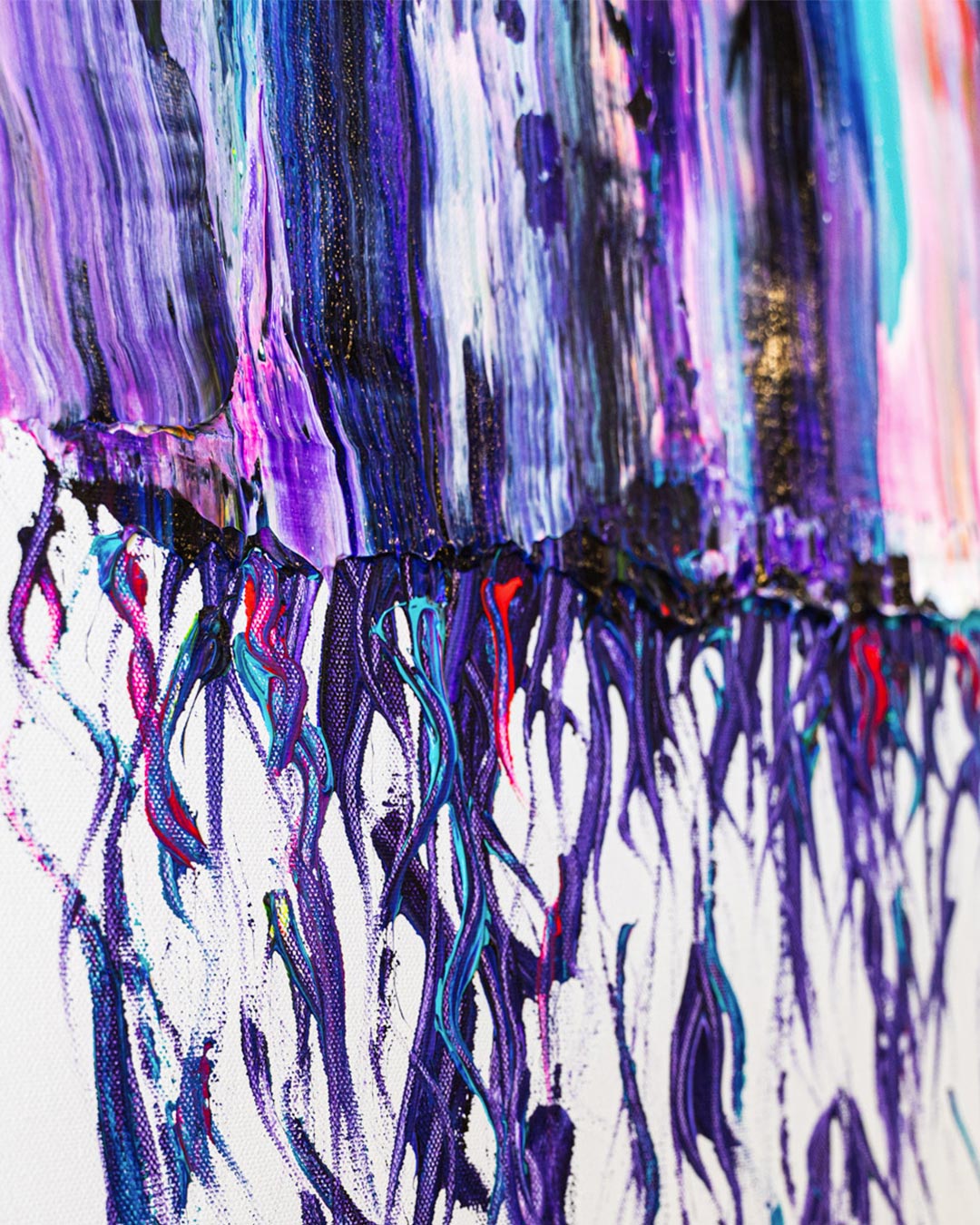 Baldy Art Gallery Justin W. Cox Art Piece acrylic on canvas