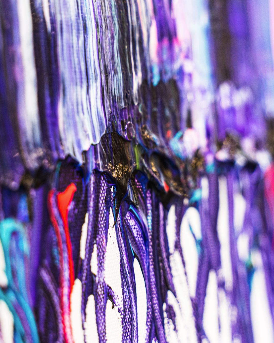 Baldy Art Gallery Justin W. Cox Art Piece acrylic on canvas