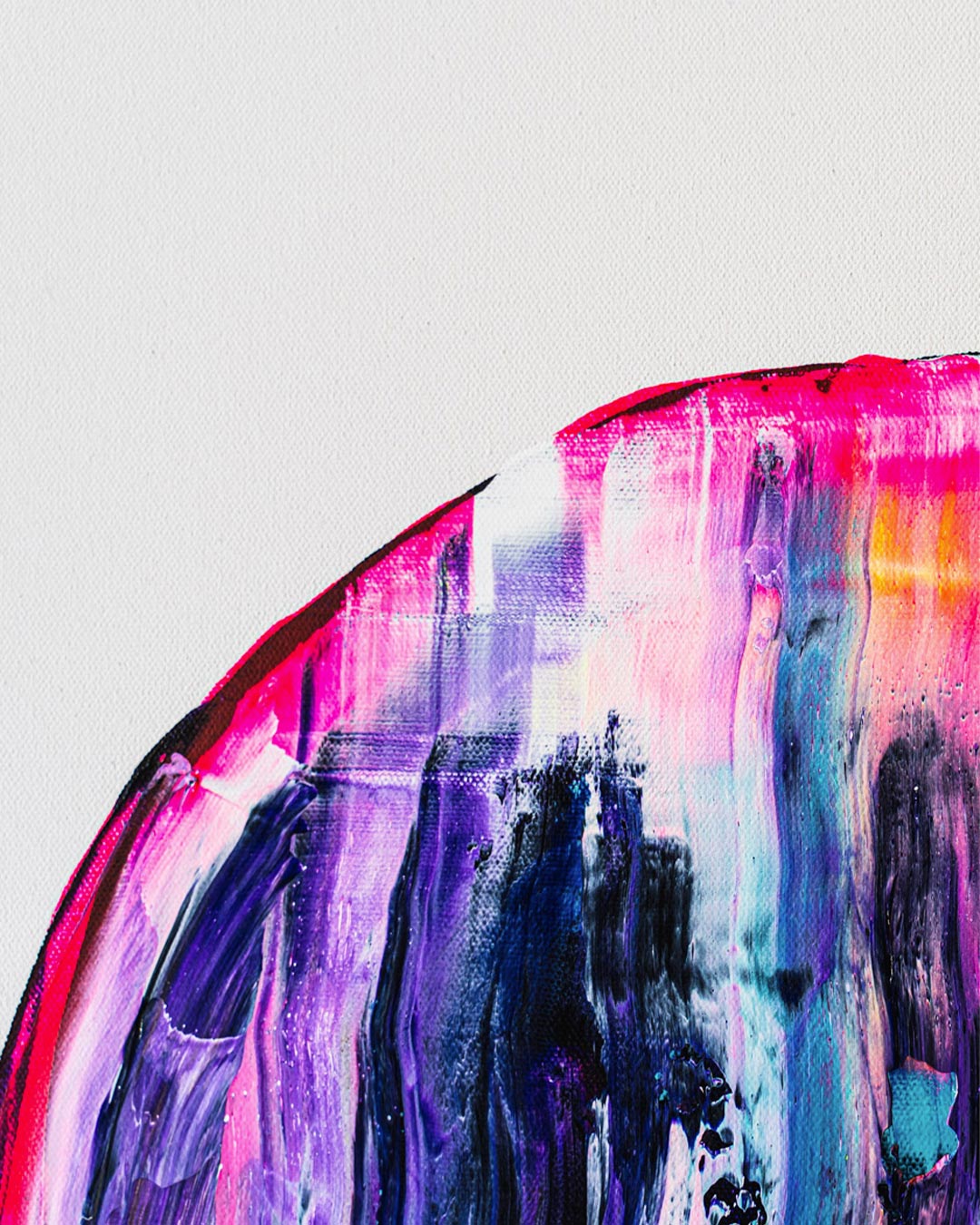 Baldy Art Gallery Justin W. Cox Art Piece acrylic on canvas