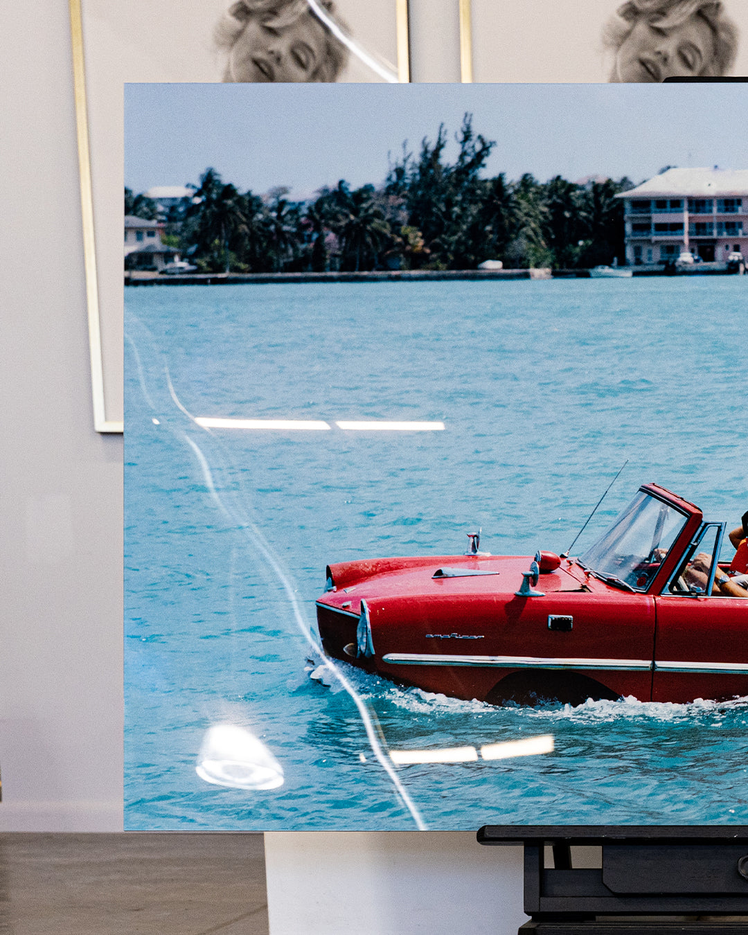 Baldy art gallery sea drive by Slim Aarons photograph print