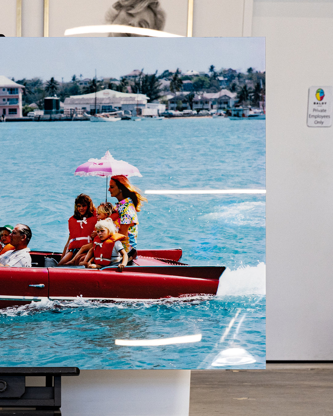 Baldy art gallery sea drive by Slim Aarons photograph print