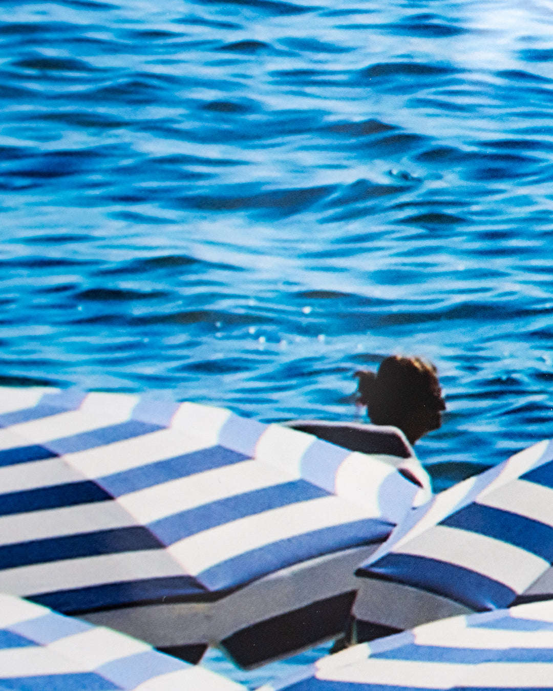 Baldy Art Gallery Stripped Umbrellas Getty images print