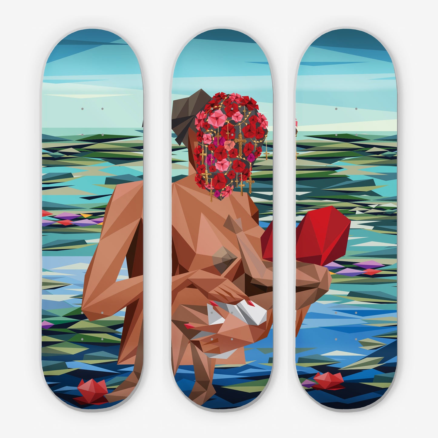 Triptych Skate Deck