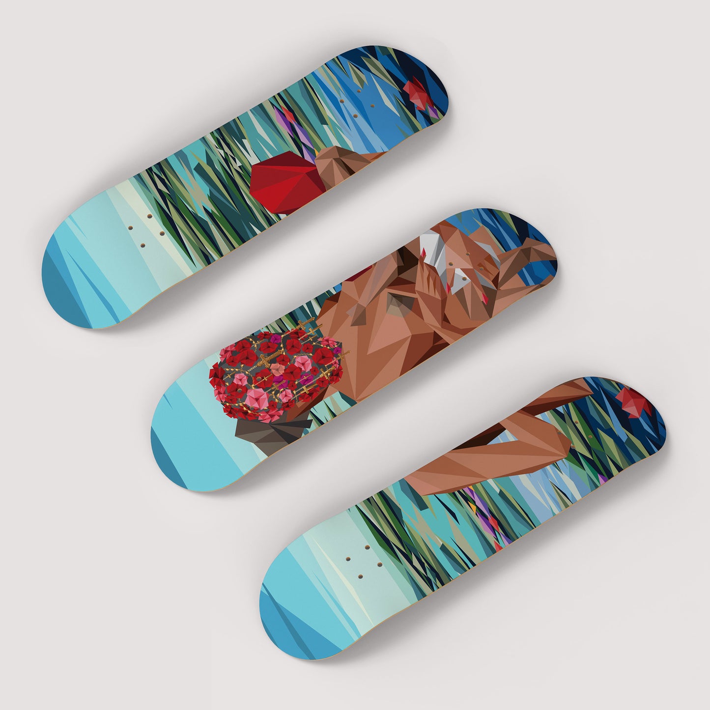 Triptych Skate Deck