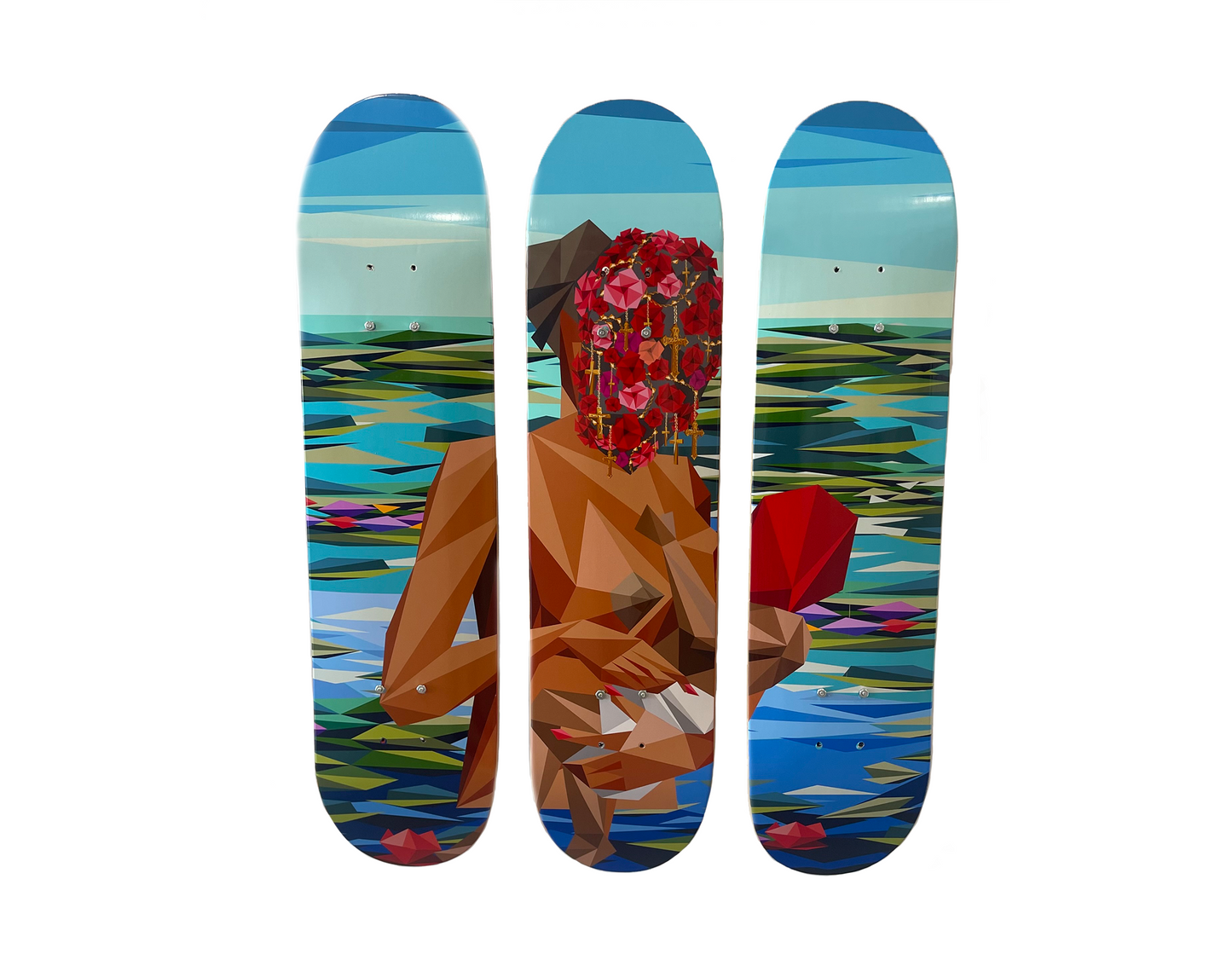Triptych Skate Deck