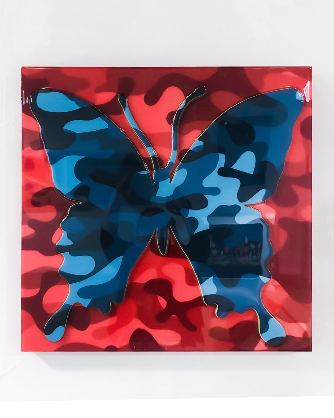 Blue Butterfly Gary Rosen Baldy Art Gallery Art Collector 