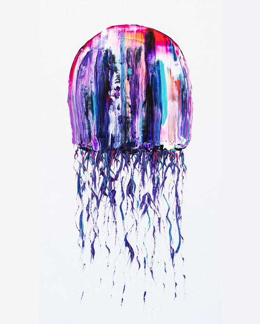 Baldy Art Gallery Justin W. Cox Art Piece acrylic on canvas